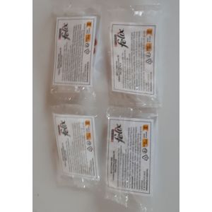 Lot De 4 Culbutos En Plastique Recyclable - Jouet Pour Chat Felix De Purina - 2 Couleur Beige Clair + 2 Couleur Marron Clair- Sous Cellophane - Occasion