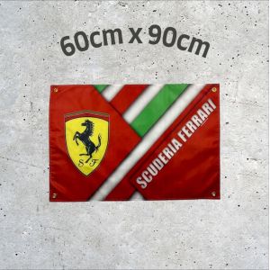 Banderole drapeau Ferrari - Occasion