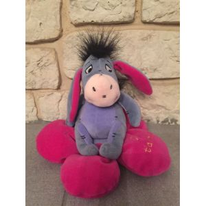 Peluche Doudou Bourriquet Assis Fleur Disney 20 Cm - Occasion