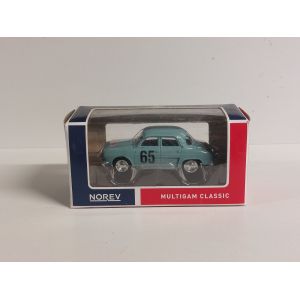 Renault Dauphine Rallye Monte-Carlo Norev - 1/64 - 3 Inches-Norev - Occasion
