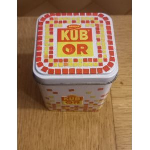 Kub Or - Boite publicitaire Vide En M&eacute;tal - 8,5x 7,5cm Environ - Maggi by Nestl&eacute; ,Ann&eacute;e 2012 - Occasion