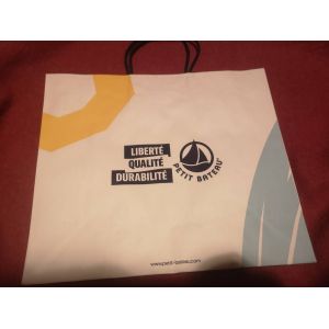 Lot de 8 grand sacs petit b&acirc;teau 36cm x 31cm sac papier emballage v&ecirc;tement cadeau anniversaire - Occasion