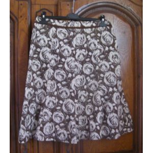 Jupe Marron Antonelle - Taille 38 - Occasion