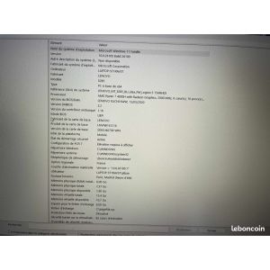 PC Portable Gaming Lenovo Legion 5 &iquest; Ryzen 7 / GTX / 512 Go SSD - Occasion