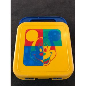 Boite &Agrave; Gouter , Malette &Agrave; Gouter Tupperware , Mod&egrave;le Mickey - Occasion