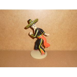 Figurine Tintin. Alcazar Lanceur De Couteau. La Collection Officielle N° 10. Hergé/Moulinsart - Occasion