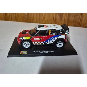 Bburago voiture miniature mini John cooper works wrc dani sordo - Occasion