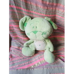 Doudou Peluche Souris Verte Billes Orchestra - Occasion