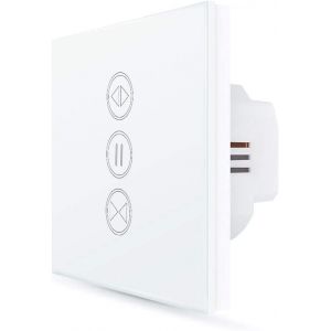 LoraTap Interrupteur Volet Roulant Connecté, Ouverture Réglable, Commutateur Stores Rideau WiFi, Compatible avec Alexa Google Home pour Commande Vocale, Minuterie Intelligent Moteur Mural - Occasion
