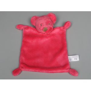 Doudou ours plat rose Simba Toys - Occasion