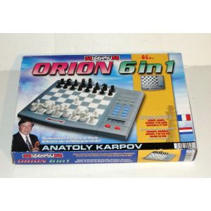 Orion 6 In 1 Jeu D'échecs Et Dames Électronique Millennium Anatoly Karpov - Occasion