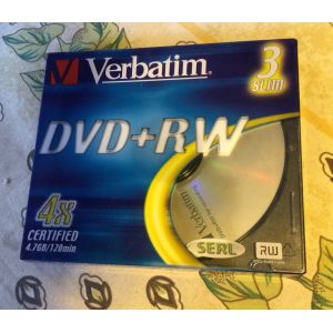 DVD-RW x3 vierge VERBATIM - Occasion