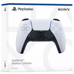 Manette Sans Fil Sony Dualsense V2 Blanche Pour Ps5 - Occasion