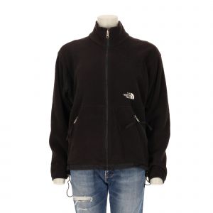 Reconditionn&eacute; - Veste Polaire Femme Vintage - Taille L - Femme - Noir - Occasion