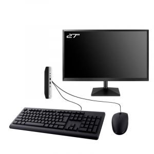 PC HP ProDesk 600 G4 DM Ecran 27" Intel I7-8700T RAM 8Go SSD 480Go W11 Wifi - Occasion
