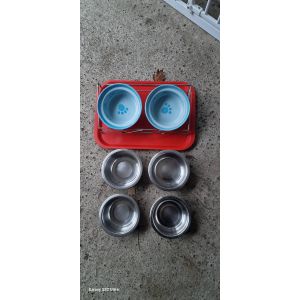 Lot De Gamelles Pour Chat - Occasion