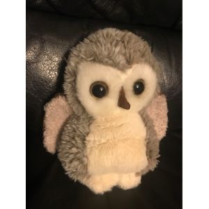 Doudou Peluche Hoho Hibou Chouette - Bukowski 17cm - Occasion