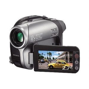 Sony Handycam DCR-DVD202 - Cam&eacute;scope - 1.0 MP - 12x zoom optique - Carl Zeiss - DVD - Occasion
