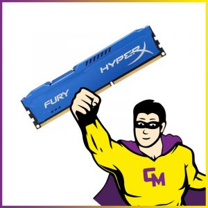 8Go RAM DDR3 HyperX FURY HX316C10F/8 DIMM 1600 Mhz M&eacute;moire PC - Occasion