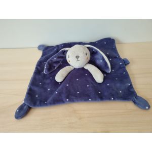 Doudou Lapin Gris Bleu Étoiles Blanche Simba Toys - Occasion