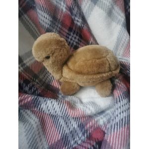 Peluche Doudou Tortue Marron Jacadi Vintage - Occasion