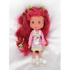Poup&eacute;e Doudou Charlotte aux fraises Fraisi Bonbons Bandai - Occasion