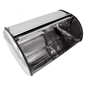 Bo?Te De Rangement Pain En Acier Inoxydable Avec Couvercle Coulissant - Occasion