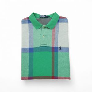 Reconditionné - Polo Manches Courtes Homme Vert - Taille L - Homme - Vert - Occasion