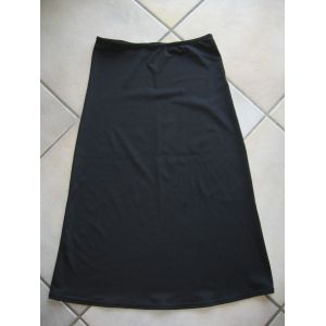 Jupe Noire En Polyamide Taille 36 - Occasion