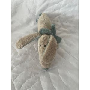 Doudou peluche chien Dimpel kaninchen dog gris - Occasion