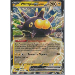 Carte Pok&eacute;mon - Wattapik Ex De Nabil - 068/217 - Ultra-Rare - H&eacute;ros Transcendants - Occasion