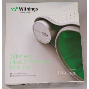 Withings Bpm Connect - Tensiomètre Électronique À Bras, Tensiometre Bras, Appareil Pour Mesurer La Tension, Brassard Tensiometre - Synchronisation Wi-Fi Et Bluetooth - Occasion