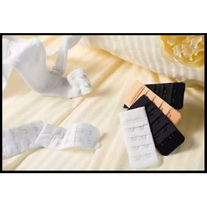Extension De Soutien-Gorge 100% Neuf - Blanc - Rallonge Extenseur Élastique Extensible - Taille Unique Pour Tout Soutien Gorge À Fermeture 2 Crochets - Accessoire Lingerie Confort Réglable 3 Rangs - Occasion