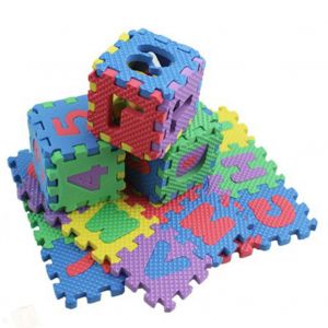 Tapis De Jeu Puzzle Pour Bébé, 36 Pièces, Tapis D'exercice Imbriqué Pour Enfants, Carreaux De Sol, Jouets, Tapis Doux, Tapis D'escalade, Mousse Evc - Occasion
