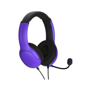 PDP - Casque de jeu st&eacute;r&eacute;o filaire Airlite Ultra Violet pour PS5 et PS4 - Occasion