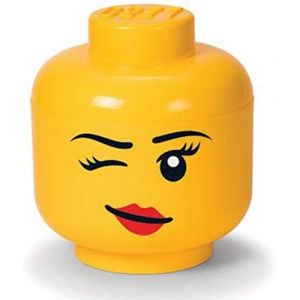 Rangement en forme de tête de fille LEGO - Petit (clin d'¿il) - Occasion