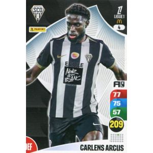 N&deg; 4 Arcus Carlens Sco Angers Carte Jeu Adrenalyn Xl Ligue 1 2025-2026 - Occasion
