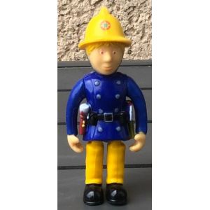 Figurine Sam Le Pompier Prism 2005, Sapeur Pompier, Dessin Animé - Occasion