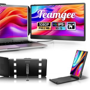 MONDODIGITALE-Moniteur Portable- Deuxième Écran 14'' Full Hd Pour Ordinateur Portable - Extension D'Écran Pour Ordinateur Portable 13.3''-17'' Mac Windows Ch¿¿ - Usb-C & Hdmi - Occasion