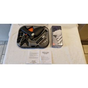 Pistolet colle "Fischer Darex" mod&egrave;le 2531 avec accessoires 220 V, 65 W + 1 paquet de 32 b&acirc;tons de colle 12mm - Occasion