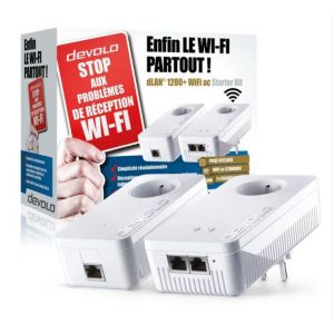 CPL Devolo 1200+ wifi - Starter Kit - Occasion