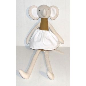 Peluche Elephant Vertbaudet Doudou 47 Cm - Occasion