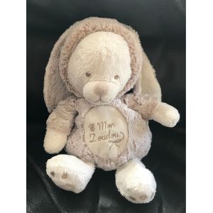 Simba Toys Nicotoy Mon Doudou Ours Deguise Lapin Blanc Beige Marron Chiné 26-38cm - Occasion