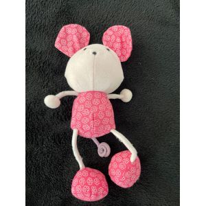 Doudou Souris Rose Vertbaudet - Occasion