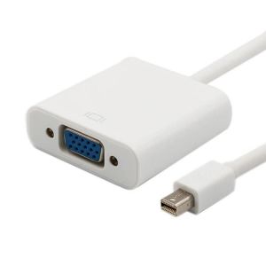 Adaptateur Mini DisplayPort vers VGA-1080P,Blanc,Blanc - Occasion