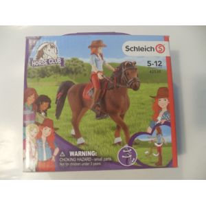 Horse Club Hannah & Cayenne Schleich - Occasion