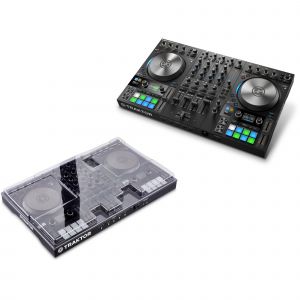 Native Instruments Traktor Kontrol S4 MK3 + capot de protection Decksaver - Occasion
