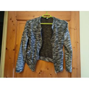 Gilet Boléro Gris Chiné H Et M - Occasion