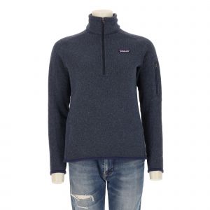 Reconditionn&eacute; - Pull Polaire Femme Better Sweater - Taille M - Femme - Bleu - Occasion