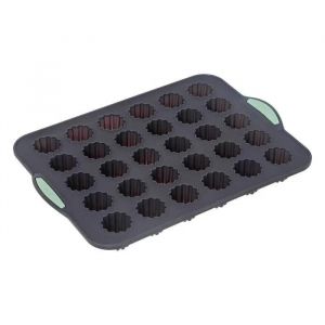 Moule À Cannelés - Silicone - 24 Empreintes - Rose - Compatible Congélateur - Anti-Adhésif - Occasion